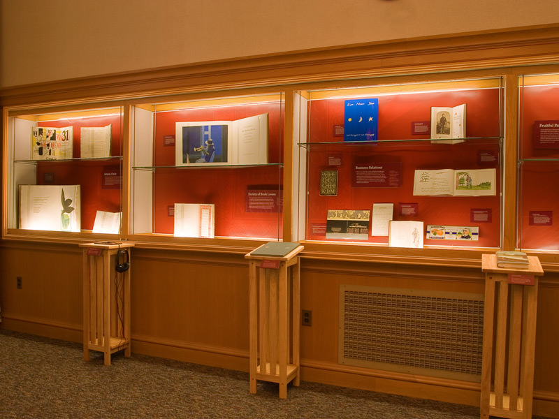 Display cases and interactive elements